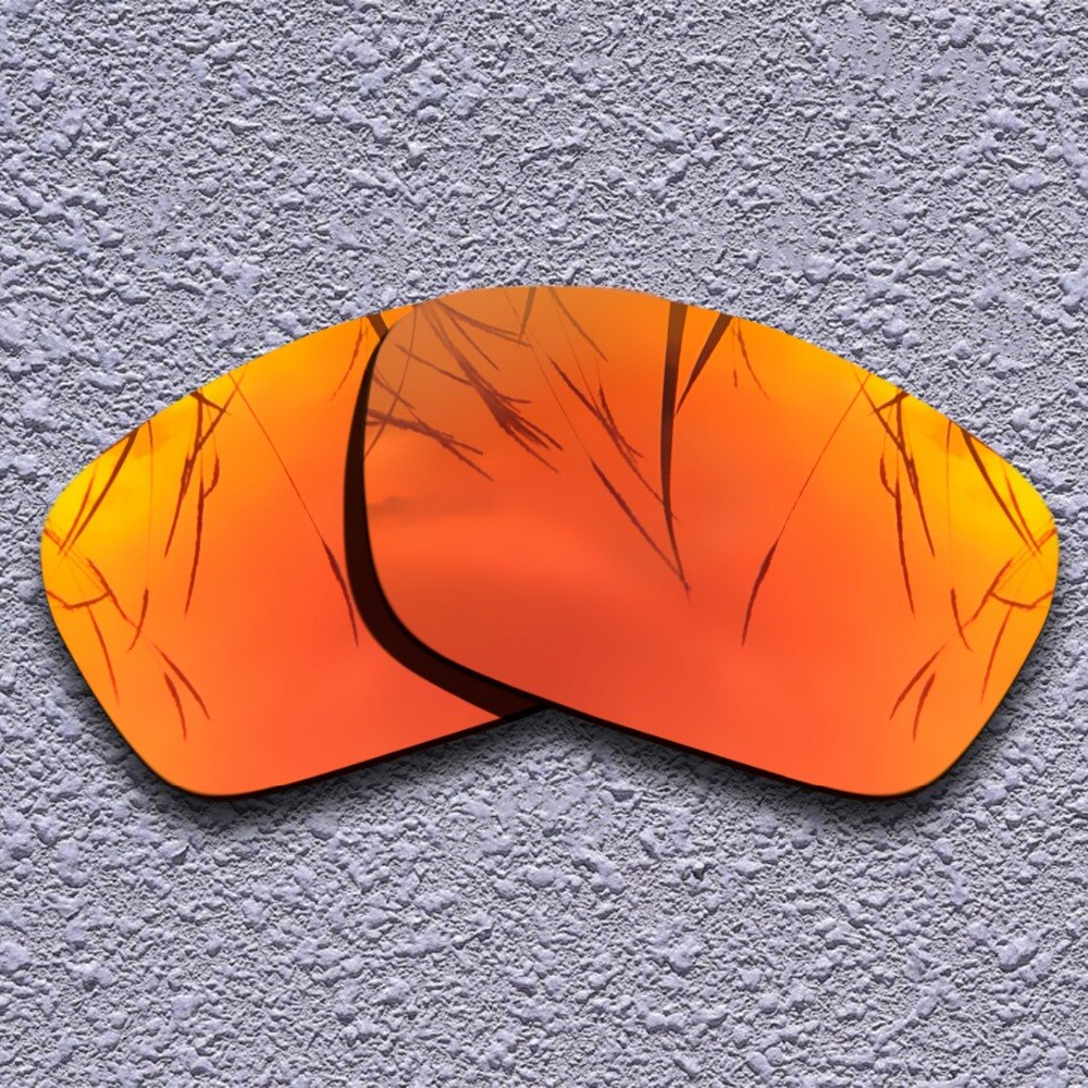Oakley Tinfoil 선글라스 용 Fire Red Polarized Replacement Lenses
